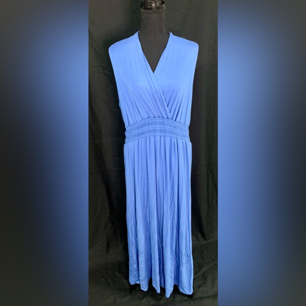 Gibson Latimer | Cornflower blue maxi dress | Size: XL